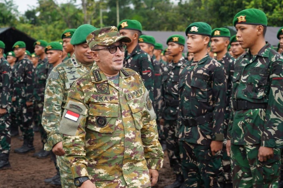 Yonif TP 951/Pandeka Marapi Hadir di Tanah Datar, Siap Dukung Pembangunan Daerah