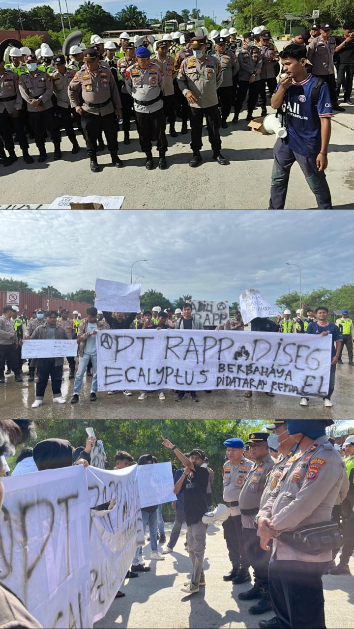 PT RAPP Tutup Telinga! KMPKS Desak Jawaban Soal Limbah, Debu, dan Bahaya Eucalyptus di Dataran Rendah