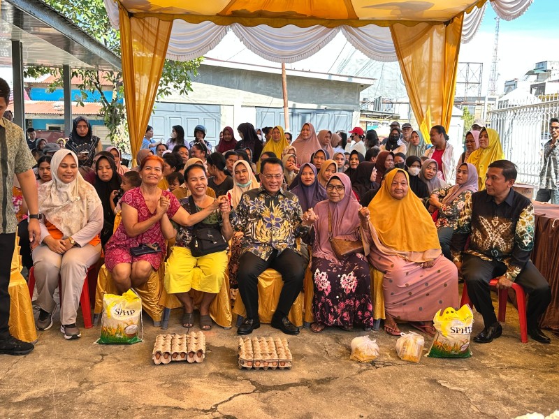Pemkab Rohil Gelar Gerakan Pangan Murah di Bagan Sinembah untuk Antisipasi Inflasi Sembako