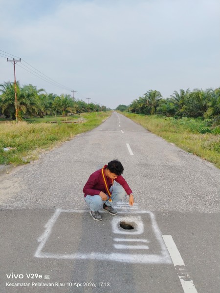 HIMA Persis Pelalawan Soroti Kerusakan Jalan di Kelurahan Pelalawan