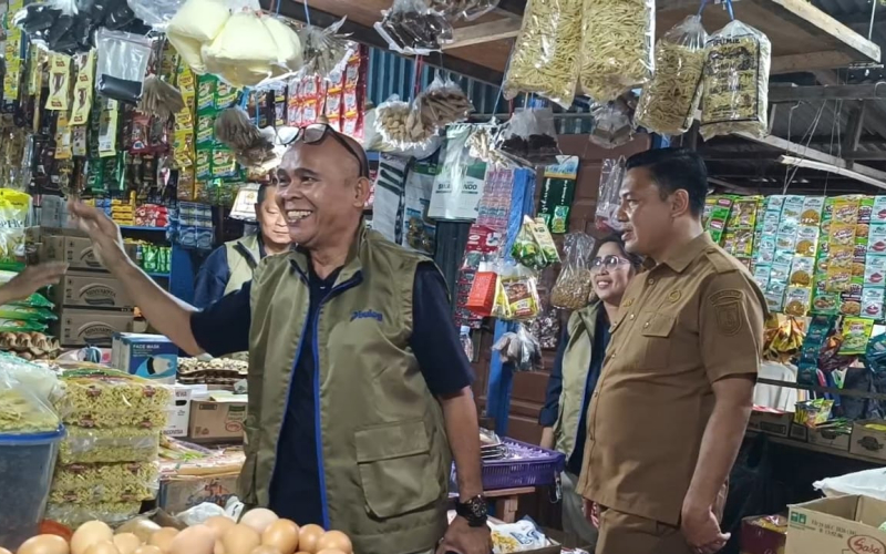 Sidak Pasar Bulog Dumai Pastikan Stok dan Harga Stabil Selama Ramadhan