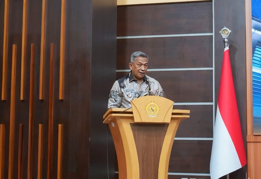 Dipercaya Bupati dan Wali Kota se-Riau, Anton Sampaikan Pidato Usai Pemkab Rokan Hulu Kembali Raih Opini WTP BPK RI