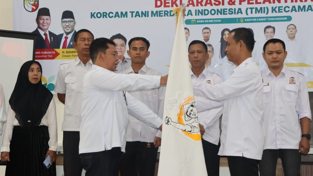 DPK Tani Merdeka Indonesia Kecamatan Tuah Madani Dikukuhkan