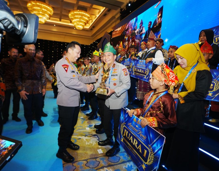 Enam Kategori Digenggam, Polda Riau Sabet Juara Umum Ketahanan Pangan Polri 2026