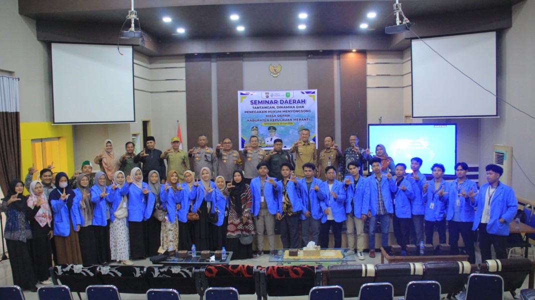 Faizul, Koordinator BEM Se-Riau Wilayah Meranti, Apresiasi Kegiatan Yayasan Pelopor Sehati. Soroti Tantangan Penegakan Hukum di Kepulauan Meranti
