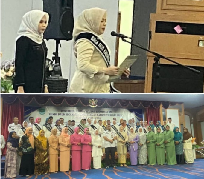 Bunda PAUD dan Bunda Literasi Kecamatan-Desa Se-Rohul Resmi Dilantik, Dorong Pendidikan Anak & Budaya Literasi