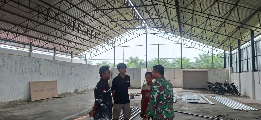 Babinsa Koramil 03/Minas Patroli Amankan Aktivitas Dua Lokasi Drilling di Minas Barat