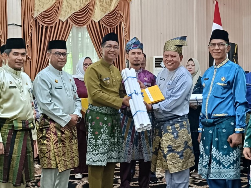 Cegah Sengketa Wilayah, 26 Desa di Rohil Resmi Punya Tapal Batas