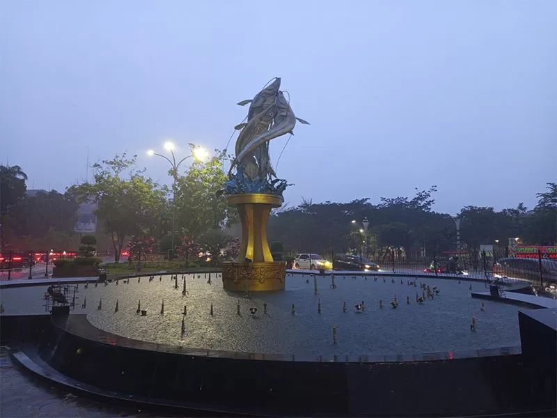 Nozel Air Mancur Tugu Selais Kembali Dijarah, DLHK Minta Warga Peduli Fasilitas Kota