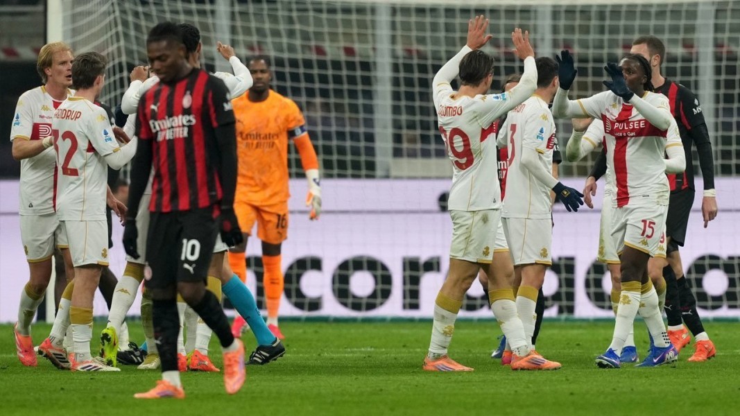 Milan Ditahan Genoa di San Siro, Hasil Imbang Dramatis Untungkan Inter