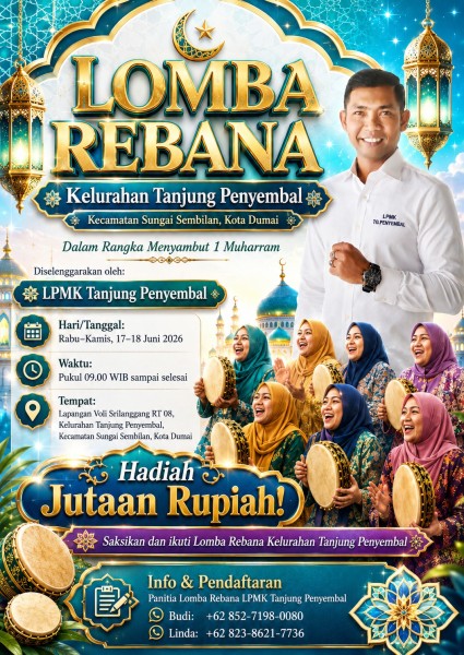 Lomba Rebana Sambut 1 Muharram Digelar di Tanjung Penyembal
