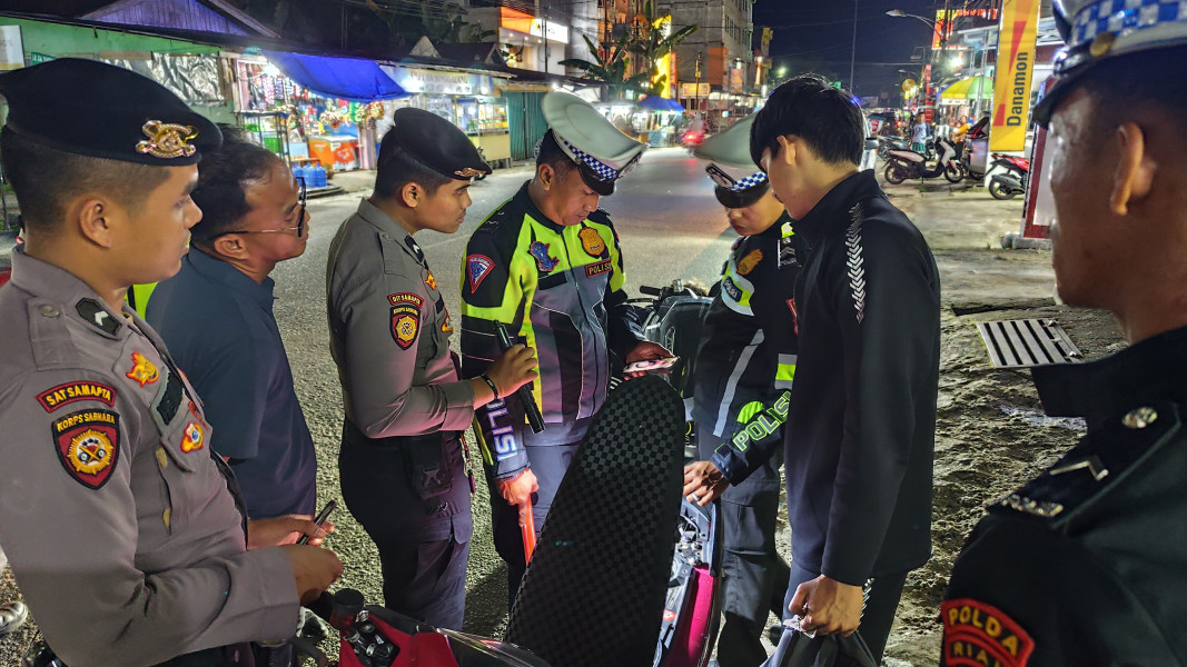 Cegah Tindak Kriminal, Polres Inhil Patroli KRYD