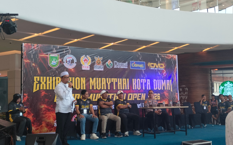 Exhibition Muaythai Dumai 2026 Resmi Dibuka, Pertandingkan 10 Kelas