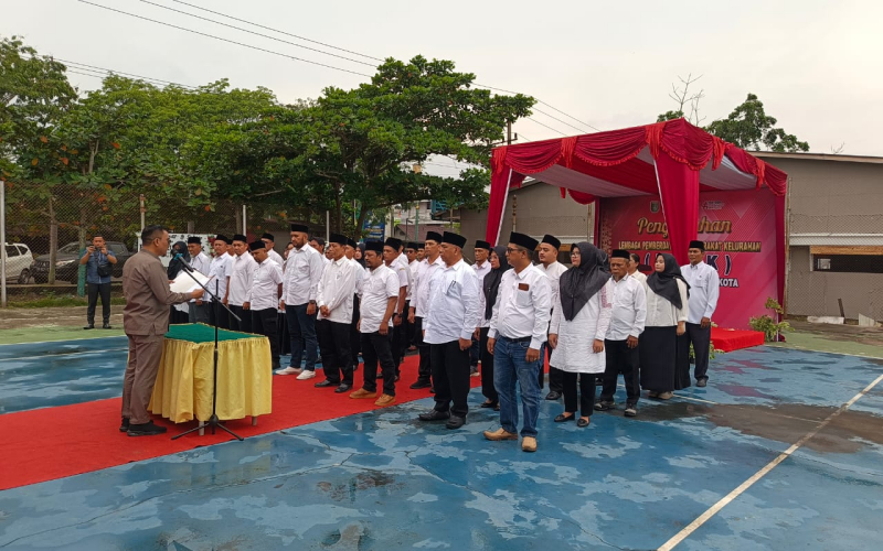 LPMK Masa Bakti 2025-2030 di Lima Kelurahan Kecamatan Dumai Kota Resmi Dilantik