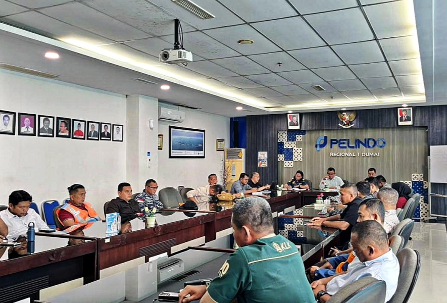 Pelindo Dumai Tingkatkan Koordinasi Keamanan, K3 dan Lingkungan di Kawasan Pelabuhan