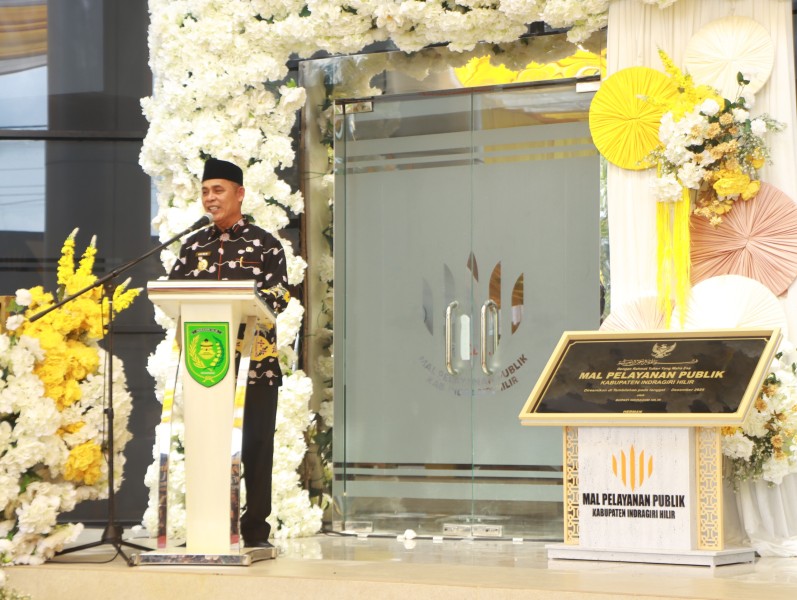 Bupati Herman Soft Launching Mal Pelayanan Publik Kabupaten Indragiri Hilir