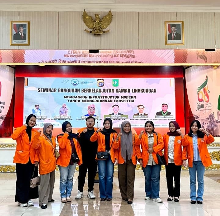 Indonesia Youth Epicentrum Riau Gelar Seminar “Bangunan Berkelanjutan Ramah Lingkungan”, Dorong Peran Mahasiswa dan Pengawasan AMDAL