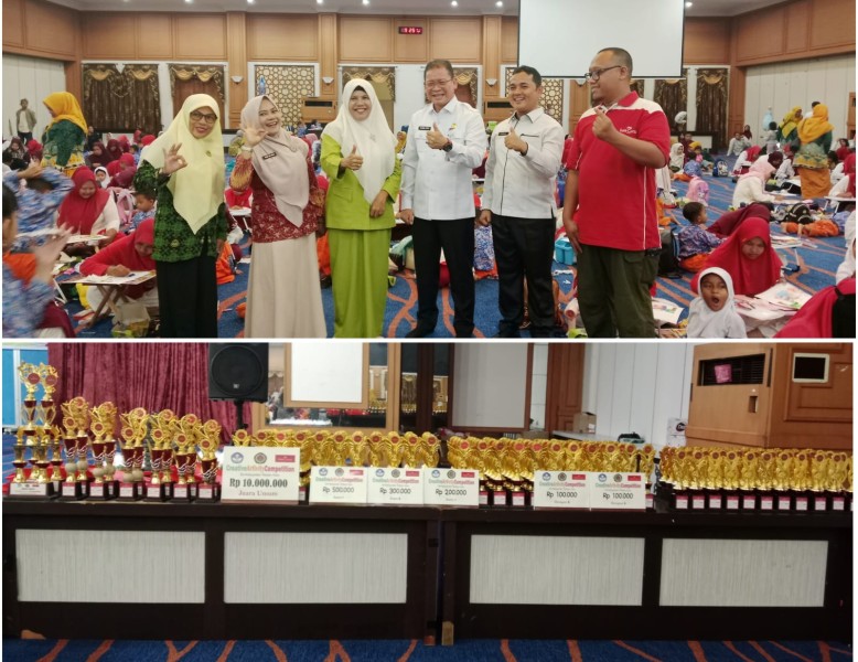 Kreativitas Anak TK Meriahkan HUT RI ke-80, IGTKI Rohul Gelar Lomba Menggambar dan Mewarnai