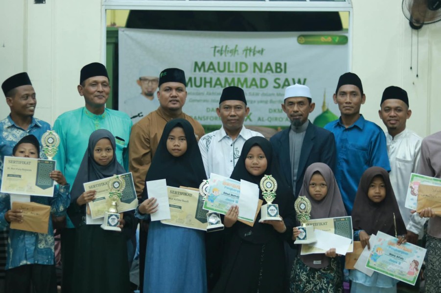 Semarak Maulid Nabi di Desa Sesap, Festival Anak Islami Berlanjut hingga Tabligh Akbar