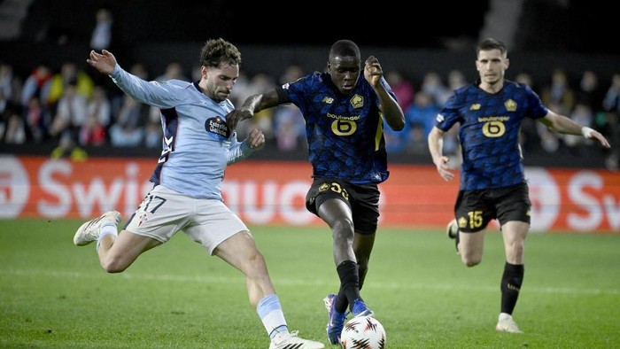 Tanpa Verdonk, Lille Tumbang 1-2 dari Celta Vigo di Liga Europa