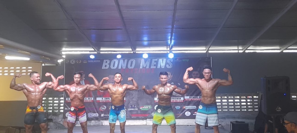 Bono Mens Physique Se-Riau Meriah di Pelalawan