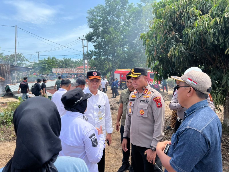 Kapolres Siak Siagakan Personel, Himbau Warga Tak Anarkis Usai Aksi Massa Membara di PT SSL Tumang