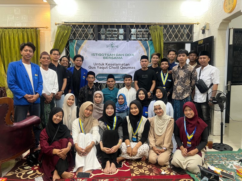 PMII dan KOPRI Pandeglang Gelar Istighosah untuk Gus Yaqut