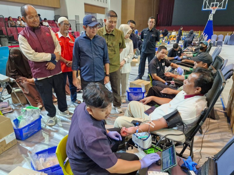 Lebih dari 12 Juta CC Darah Terkumpul, Bukti Konsistensi KDD Riau Komplek Berbagi untuk Sesama
