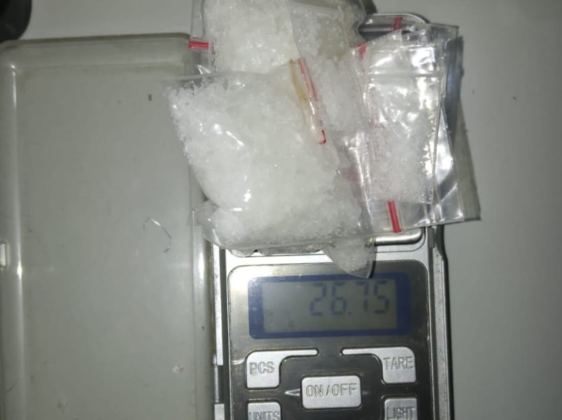 Polsek Kunto Darussalam Bekuk Seorang Pengedar, 26,75 Gram Sabu Diamankan