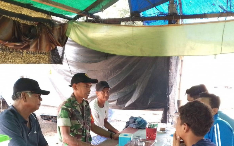 Jaga Objek Vital Nasional, TNI dan Security PHR Sisir Jalur Pipa Minyak di Dumai