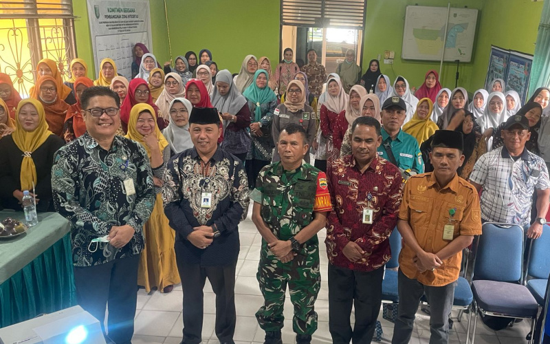 Lokakarya Mini Lintas Sektoral, Danramil 02: Sinergi TNI, Pemerintah dan Masyarakat Sangat Penting