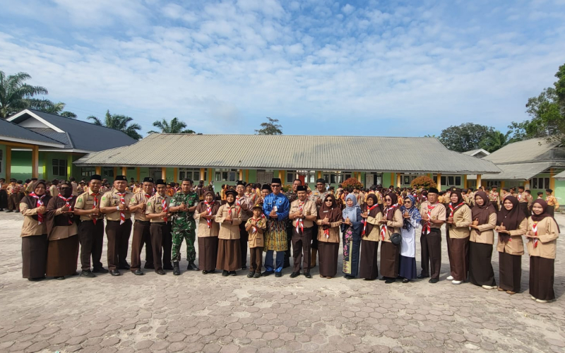 TNI–Polri Dukung Pembinaan Generasi Muda Lewat Perkemahan Hari Baden Powell di Dumai