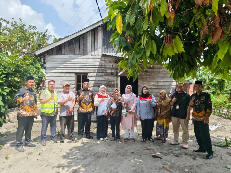 Pertamina Hulu Rokan dan Dompet Dhuafa Riau Lakukan Asesmen Program Air Bersih di Desa Pinggir
