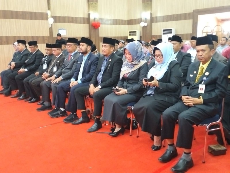 Wawako Lantik Sejumlah Pejabat di Lingkungan Pemerintah Kota Dumai, Ini Data Lengkapnya