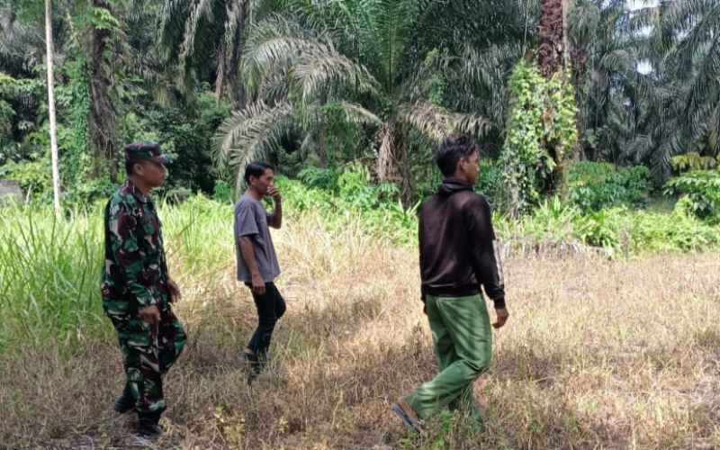 Sosialisasi Pencegahan Terjadinya Karlahut oleh Peltu Edeng