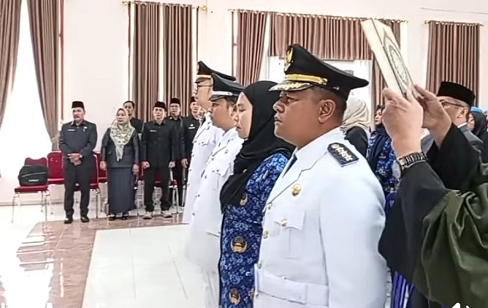 Lantik 145 Pejabat, Sekda Susmanto: Kinerja Harus Naik, Aset Kantor Jangan Dibawa Pergi!