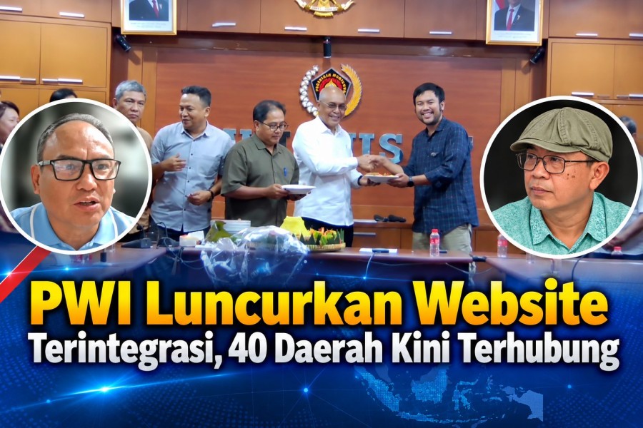 PWI Resmi Luncurkan Website Terintegrasi pwi.or.id, Jaringan Digital Pers Nasional Makin Terhubung