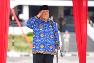 HUT ke-54 Korpri, Plt Gubri SF Hariyanto: Tetap Kompak Jaga Netralitas dan Integritas Bangsa