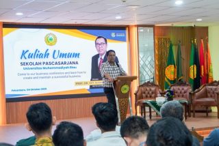 Rektor UMRI Dorong Mahasiswa Pascasarjana Bangun Kepemimpinan Berbasis Integritas
