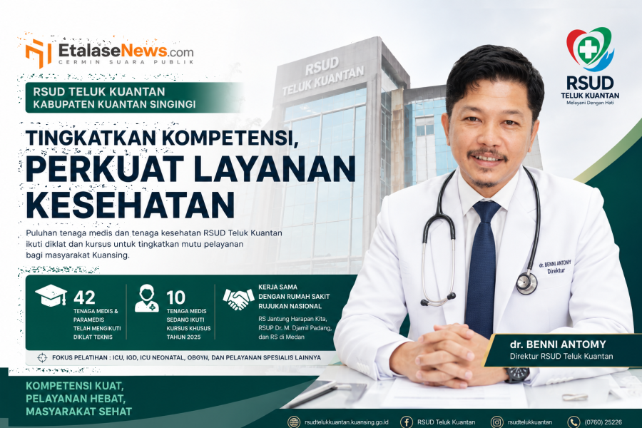RSUD Teluk Kuantan Bergerak Cepat, Puluhan Nakes Digembleng Diklat Demi Selamatkan Mutu Pelayanan Kesehatan