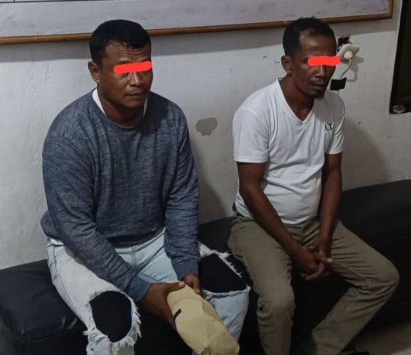 Diduga Lakukan Pungli di Jalur Buka Tutup Jalan Lintas Timur KM 74, Dua Pria Diamankan Polsek Pangkalan Kerinci