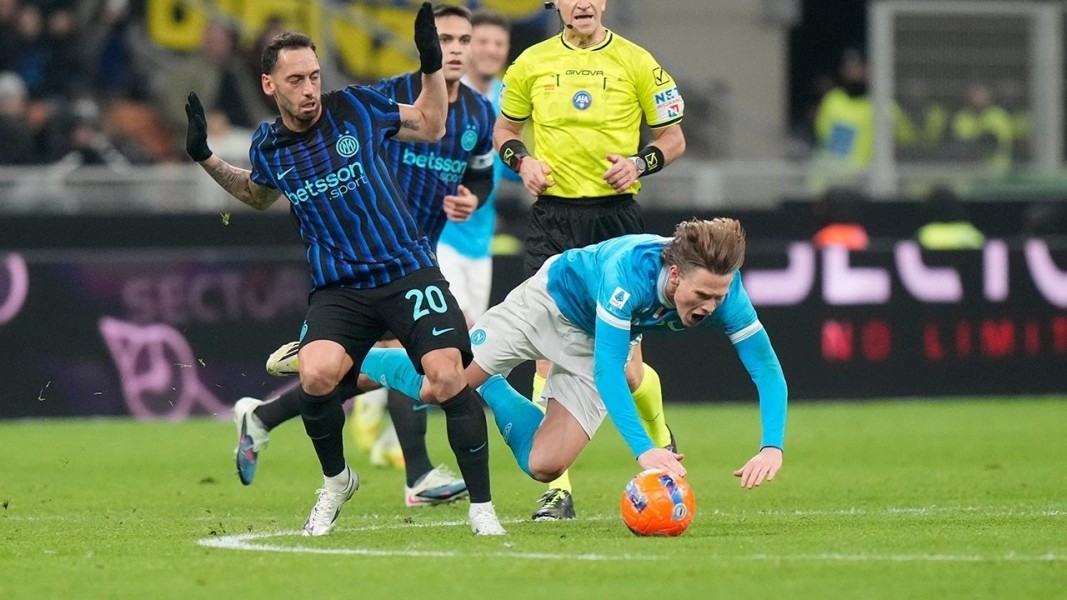 McTominay Dua Kali Hantam Inter, Napoli Pulang dengan Hasil Imbang 2-2
