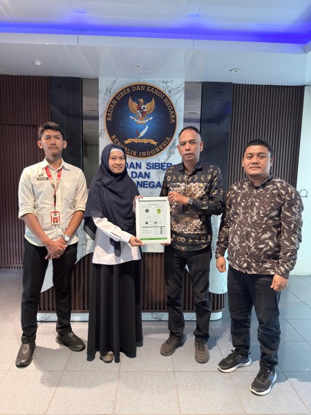 Disdukcapil Inhil Jadi Pelopor Nasional, Raih Sertifikat Keamanan Aplikasi dari BSSN