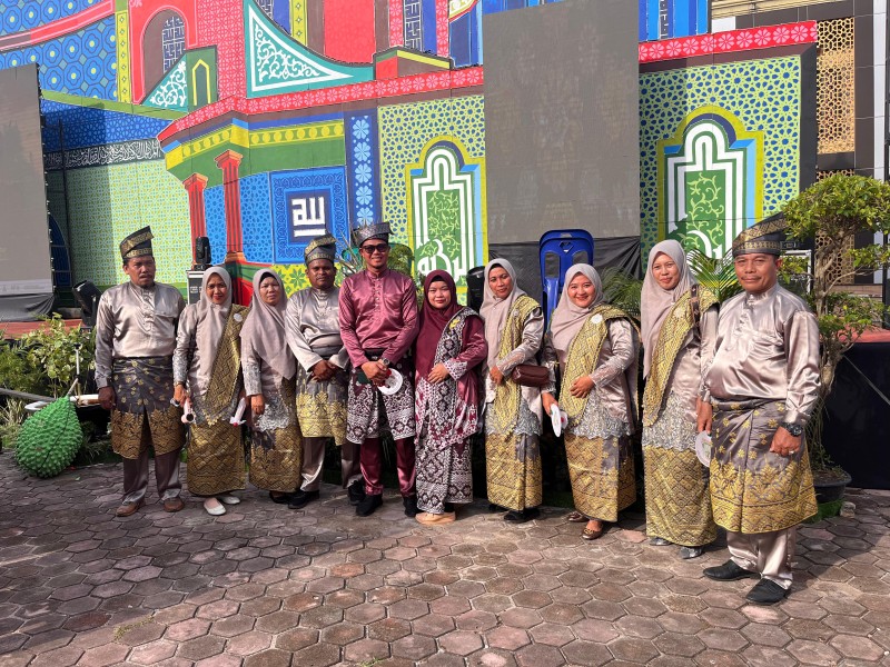 Desa Pangkalan Batang Barat Meriahkan Pawai Ta’aruf MTQ ke-50 Kabupaten Bengkalis