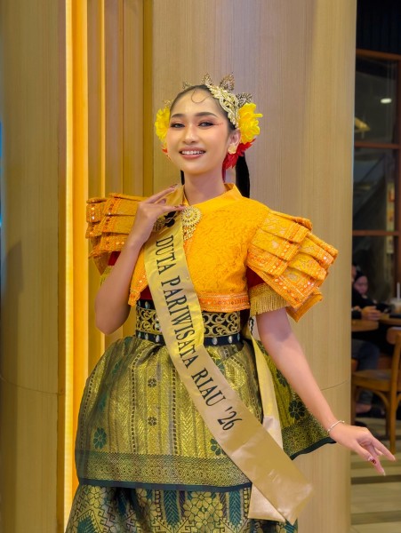 Dari Panggung Kecil ke Panggung Besar,  Wahyu Trinanda Puteri Butuh Dukungan Dari Pemkab Pelalawan Menuju Grand Final Duta Pariwisata Riau 2026