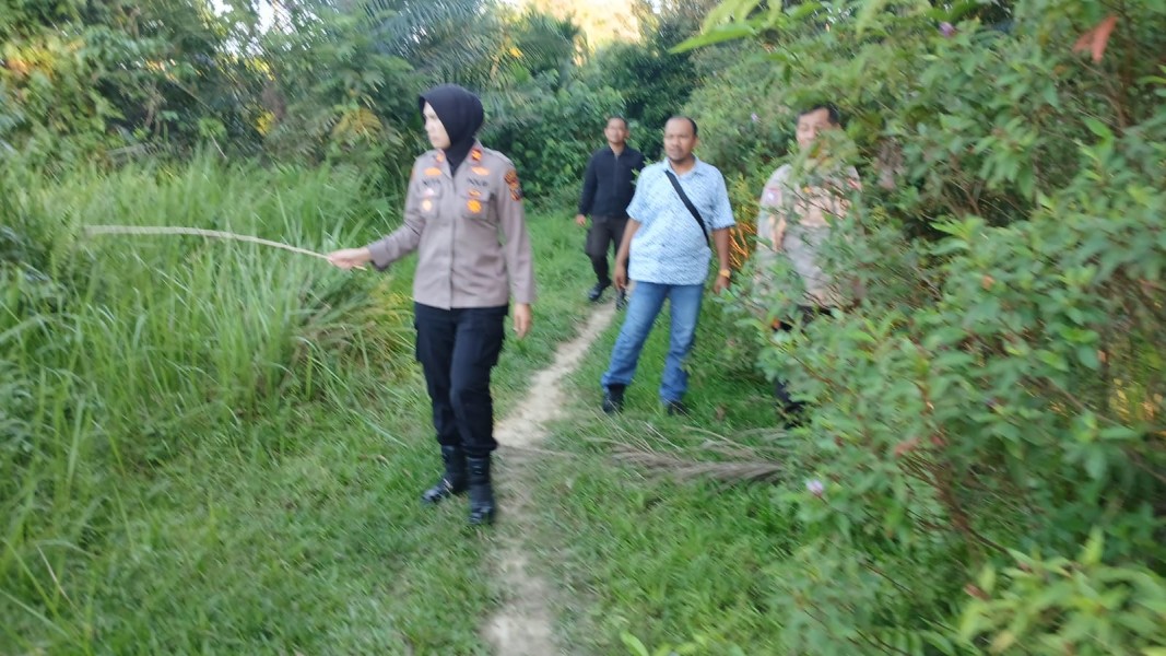 Polisi Intensifkan Pencarian Tersangka Kabur di Kuari Desa Sungai Jalau,  Libatkan Warga