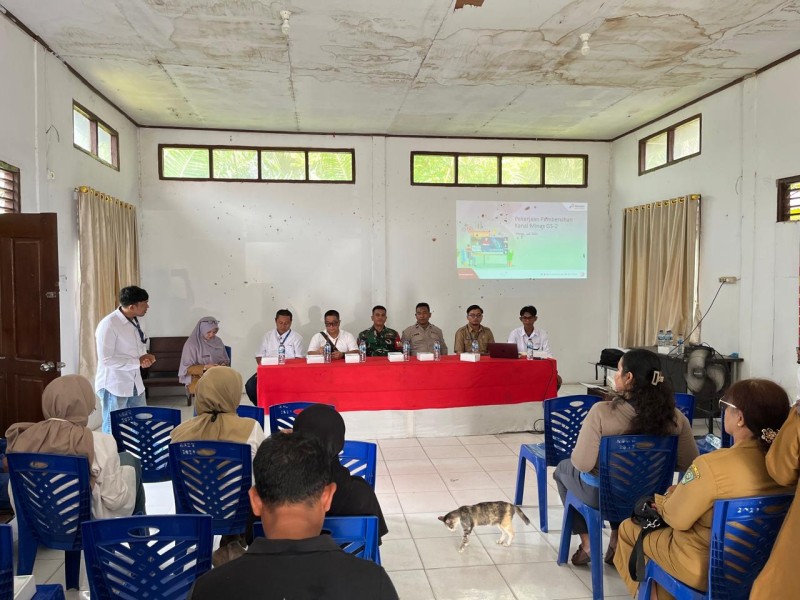 Ikuti Sosialisasi Pembersihan Saluran Air, Koptu Salomo Sembiring: Saluran Bersih, Kebun Subur, Karhutla Bisa Dicegah