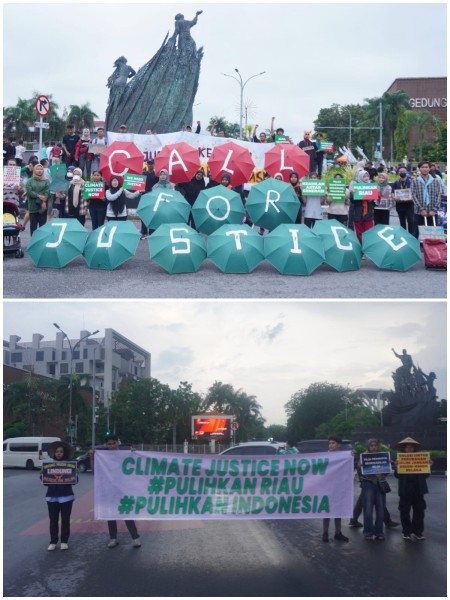 Walhi Riau Serukan Keadilan Iklim di Hari Sumpah Pemuda 2025:  Tak Ada Masa Depan di Bumi yang Rusak