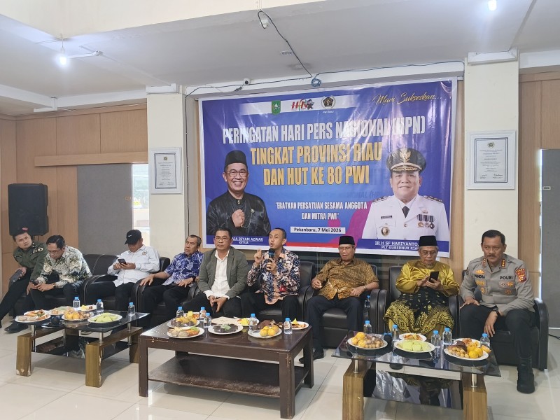 Khidmat dan Sederhana, PWI Riau Gelar HPN 2026 dengan Nuansa Silaturahmi dan Refleksi
