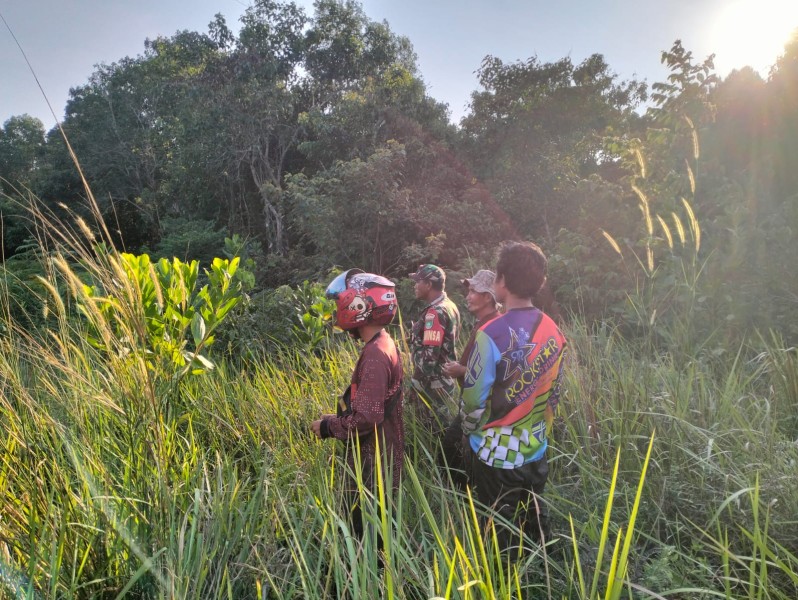Serma Risman Girsang Laksanakan Patroli Karhutla di Sungai Selodang, Situasi Aman dan Nihil Titik Api